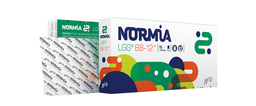 Pakiranje Normia LGG.