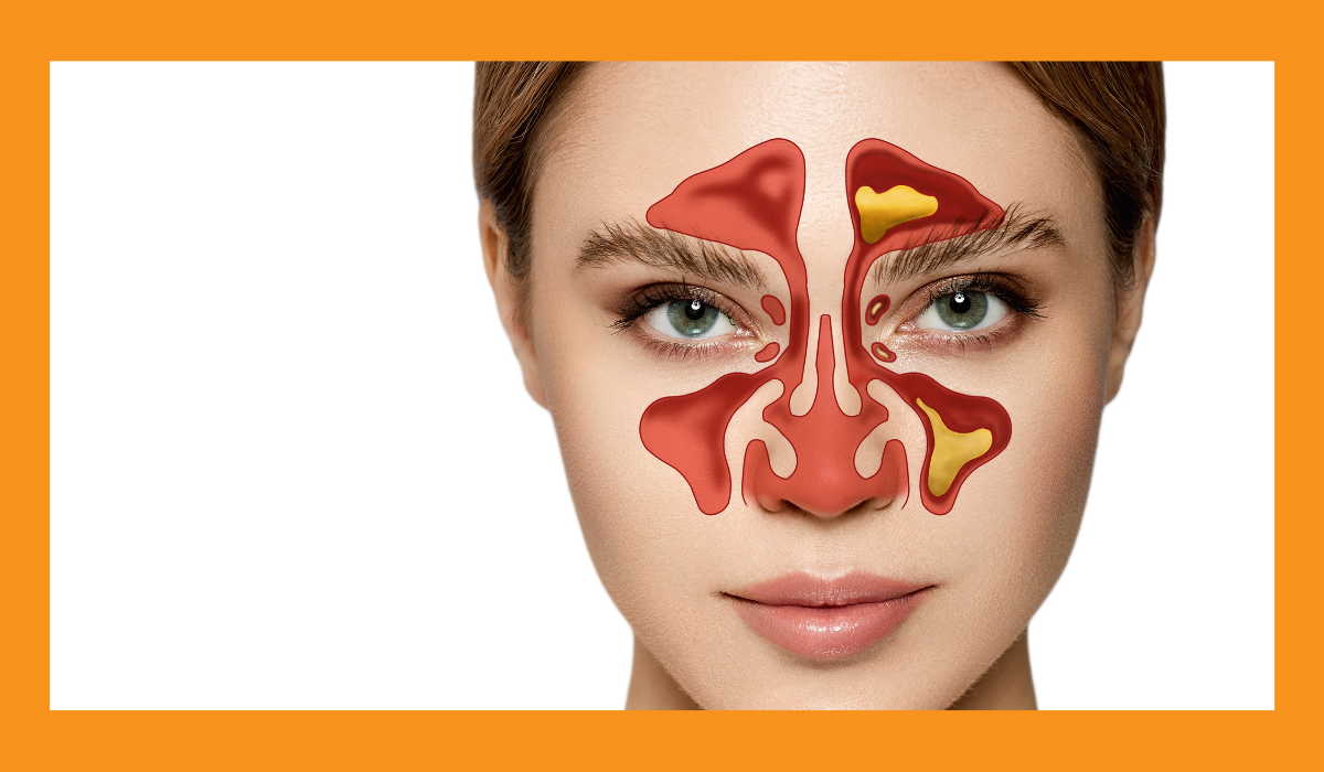 Zdravi nos vs. sinusitis