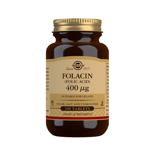 Solgar Folacin (folna kiselina) 400 µg 100 tableta