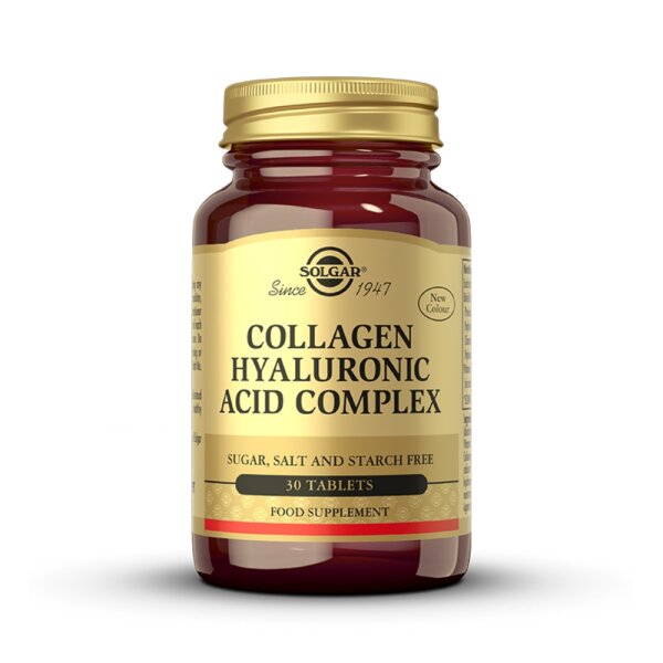 Solgar Collagen hyaluronic acid complex 30 tableta