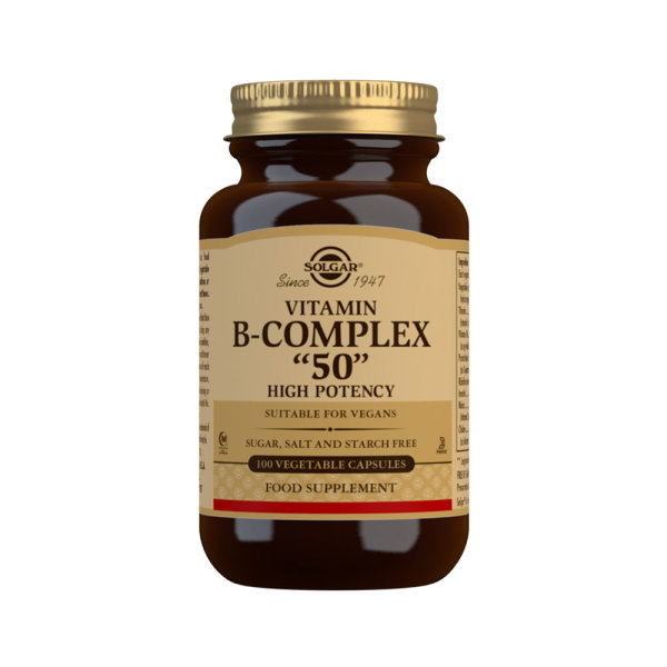 Solgar Vitamin B-complex ”50“ 100 kapsula