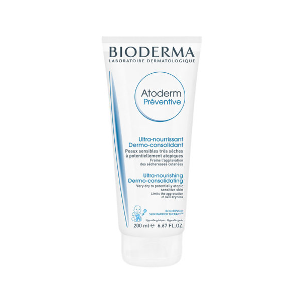 Bioderma Atoderm Preventive krema za njegu suhe i blago atopične kože 200 ml