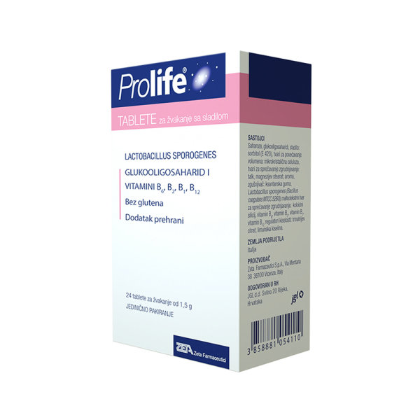 Prolife za crijevnu mikrofloru 24 tablete za žvakanje