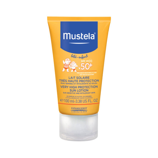 Mustela Sun mlijeko za zaštitu od sunca SPF50+ za djecu 100 ml