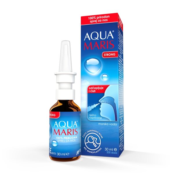 Aqua Maris Strong sprej za nos 30 ml