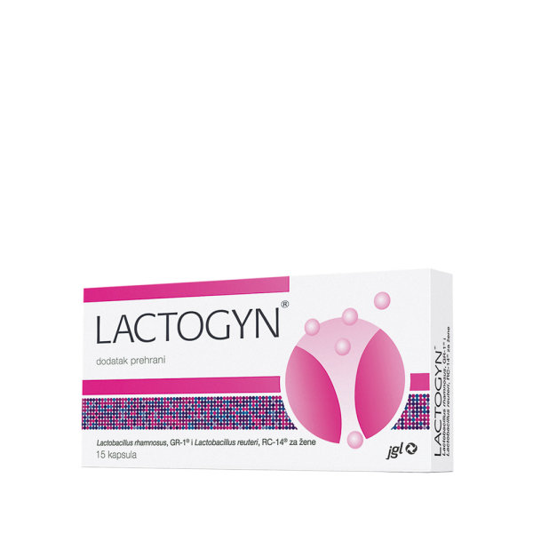 Lactogyn za vaginalnu floru 15 oralnih kapsula