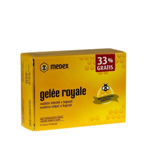Medex Gelee royale 40 kapsula