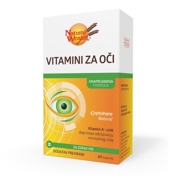 Natural Wealth Vitamini za oči 60 tableta