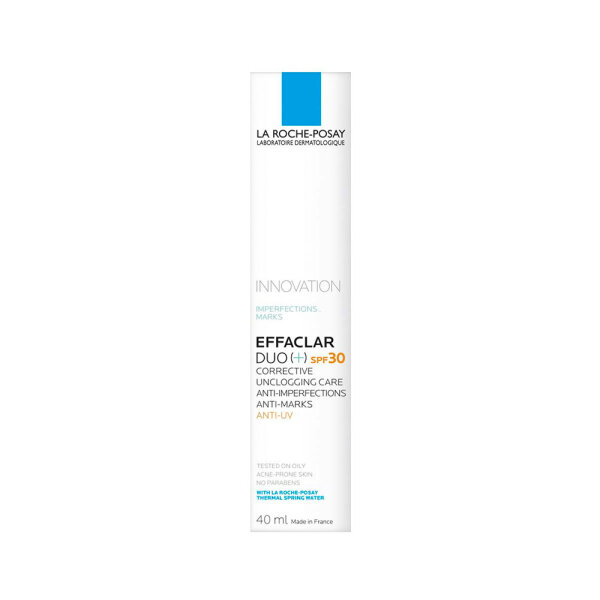 La Roche Posay Effaclar Duo+ SPF30 gel krema protiv nepravilnosti na koži sklonoj aknama 40 ml