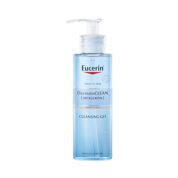 Eucerin Dermatoclean Hyaluron gel za čišćenje lica za normalnu i mješovitu kožu 200 ml