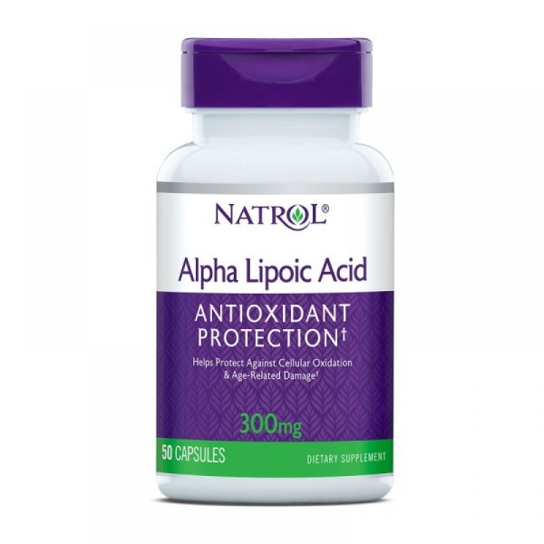 Natrol Alpha lipoic acid 300 mg 50 kapsula