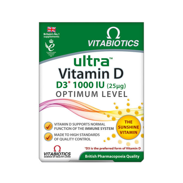 Vitabiotics Ultra vitamin D3 96 kapsula