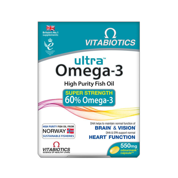 Vitabiotics Ultra omega 3 60 kapsula