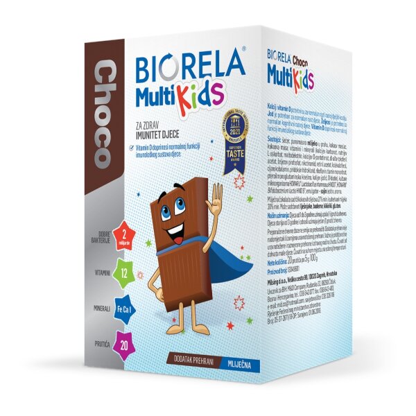 Biorela Choco multi kids 20 prutića
