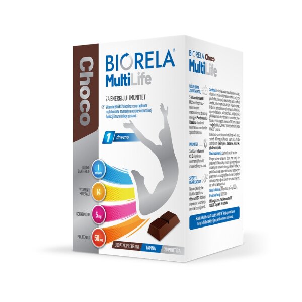 Biorela Choco Multi Life 20 prutića