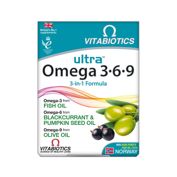 Vitabiotics Ultra omega 3-6-9 60 kapsula