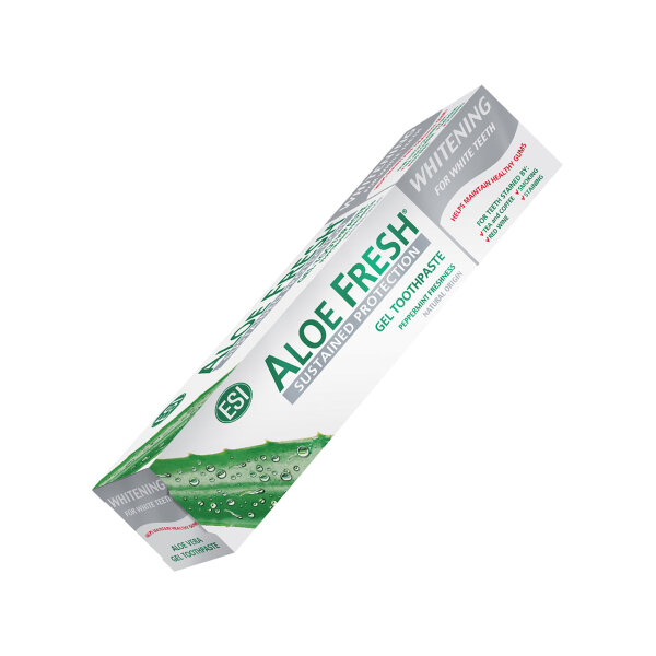 Esi Aloe Fresh whitening zubna gel-pasta za prirodno izbjeljivanje zubi 100 ml