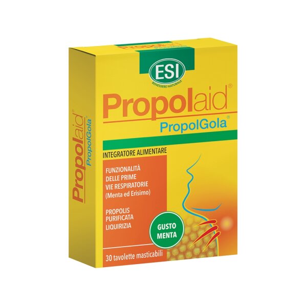 Esi Propolaid PropolGola okus menta 30 tableta za žvakanje