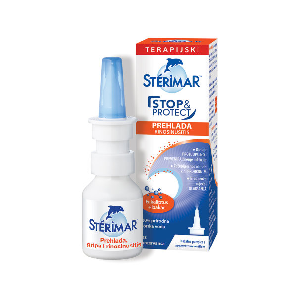 Sterimar Stop and Protect hipertonična otopina morske vode za prehladu 20 ml