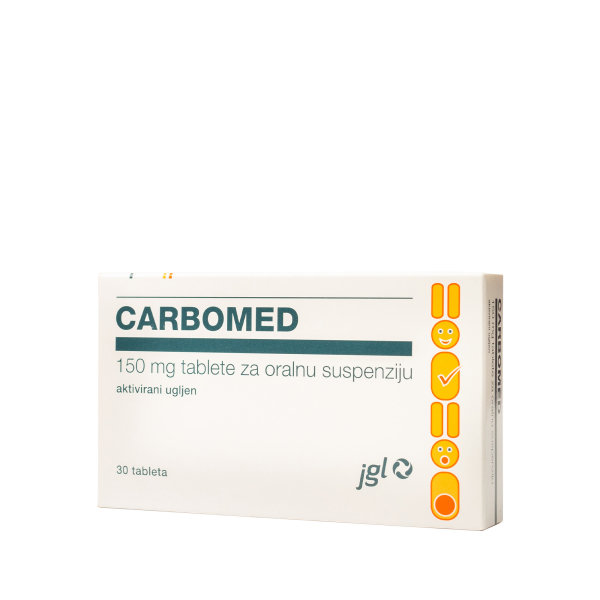 Carbomed 150 mg 30 tableta za oralnu suspenziju