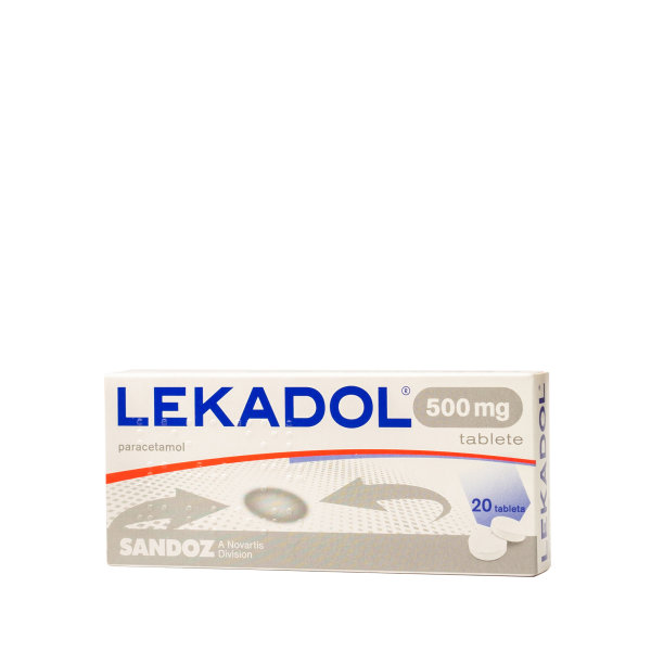 Lekadol 500 mg 20 tableta