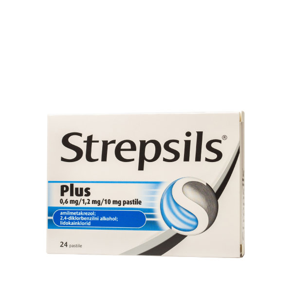 Strepsils Plus 24 pastile