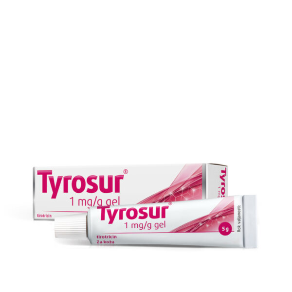 Tyrosur 1 mg/g gel 5 g