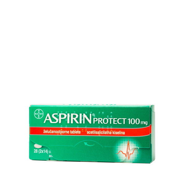 Aspirin protect 100 mg 28 želučanootpornih tableta