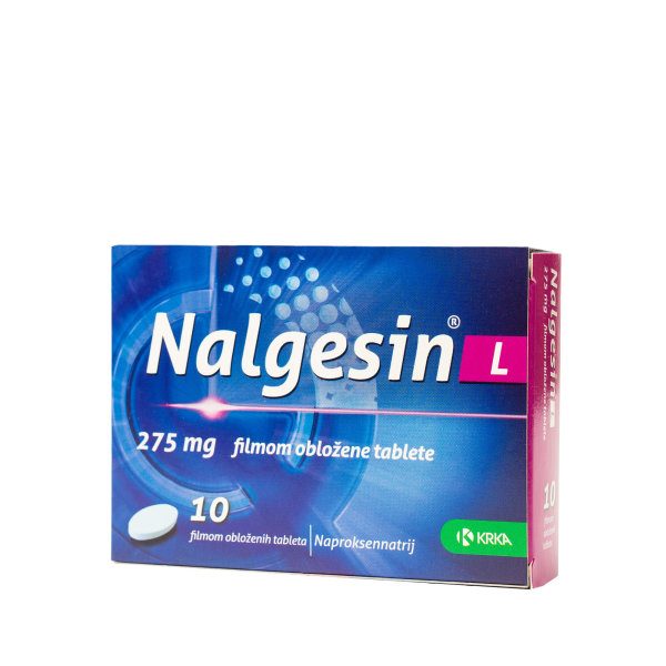 Nalgesin L 275 mg 10 filmom obloženih tableta