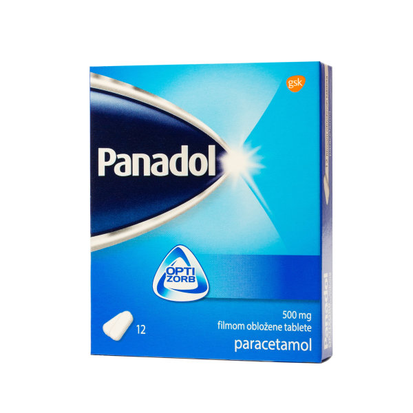 Panadol Optizorb 500 mg 12 filmom obloženih tableta