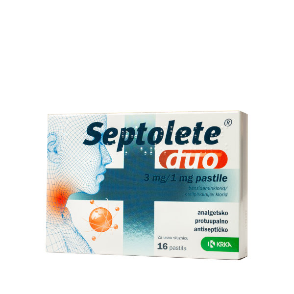 Septolete Duo 16 pastila