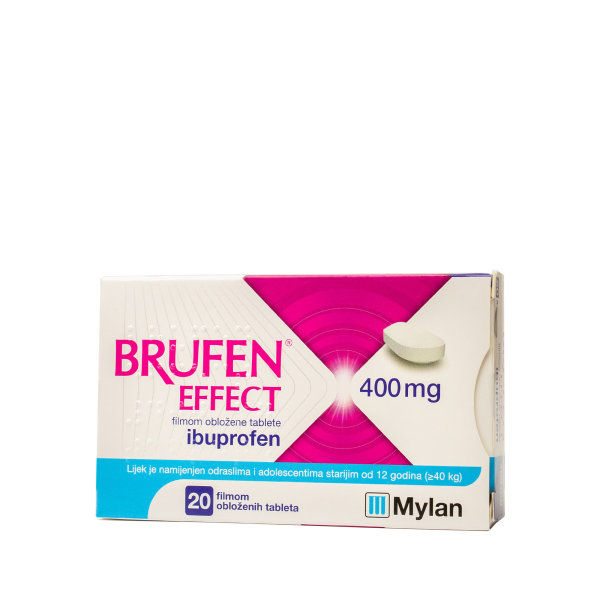 Brufen Effect 400 mg 20 filmom obloženih tableta