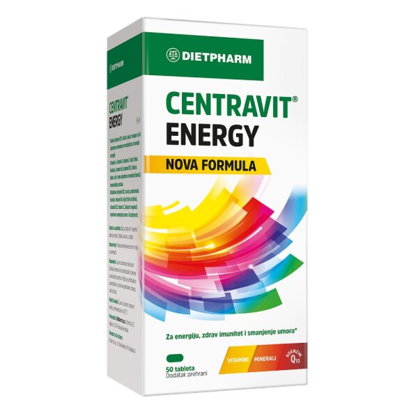 Dietpharm Centravit energy za umor i iscrpljenost 50 tableta