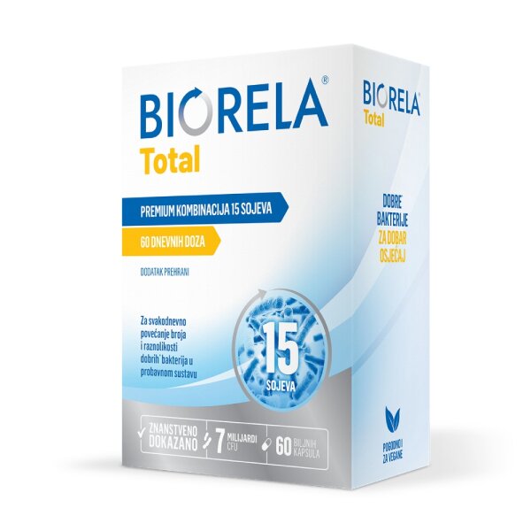 Biorela Total probiotik 60 kapsula