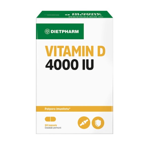 Dietpharm Vitamin D 4000 IU 60 kapsula