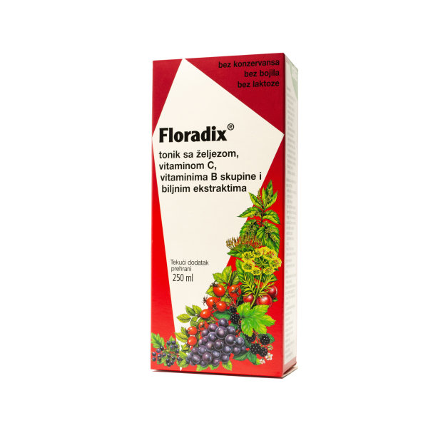 Dietpharm Floradix tonik sa željezom 250 ml