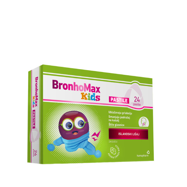 Hamapharm BronhoMax kids pastile 24 pastile
