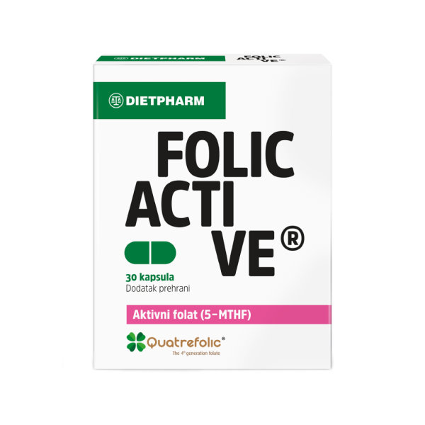 Dietpharm Folic Active 30 kapsula