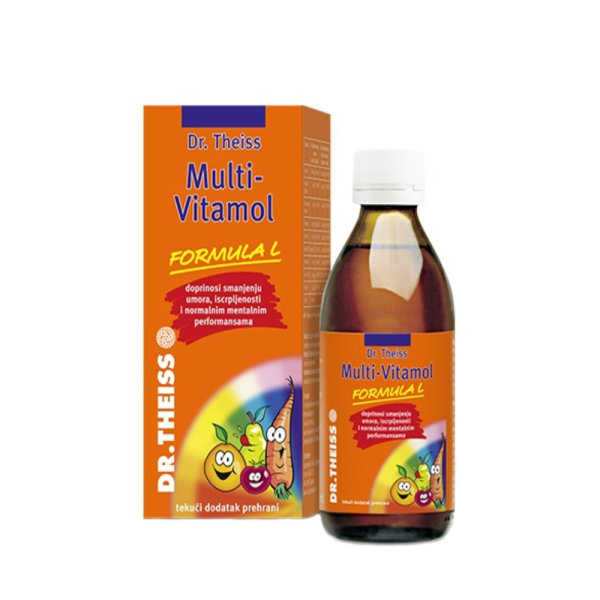 Dr.Theiss Multi-vitamol sirup formula L 6+ 200 ml