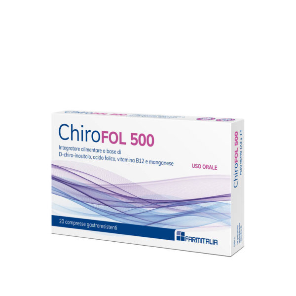 Chirofol 500 mg 20 tableta