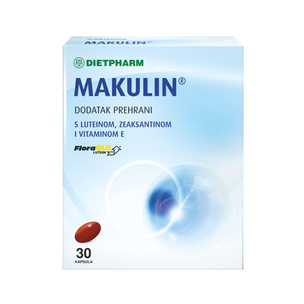 Dietpharm Makulin za zaštitu očiju 30 kapsula