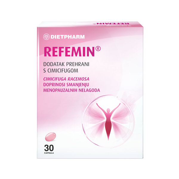 Dietpharm Refemin za simptome menopauze 30 kapsula