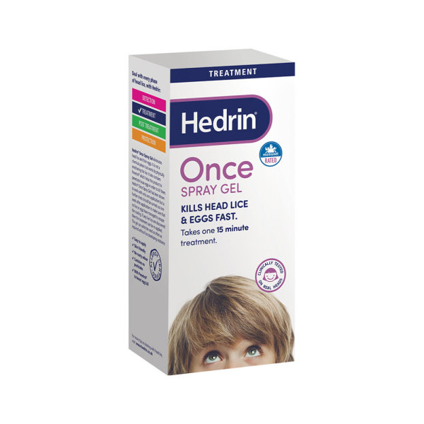 Hedrin Once spray gel protiv uši i gnjida 100 ml