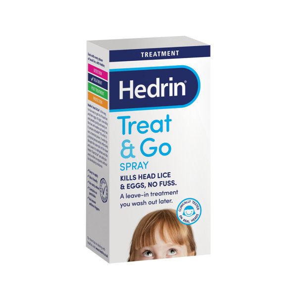 Hedrin Treat & Go sprej protiv uši i gnjida 60 ml