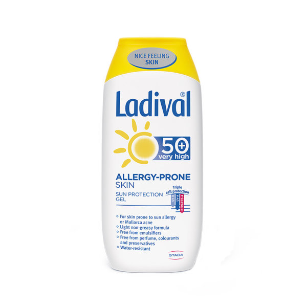 Ladival Allergy prone skin SPF50 gel za zaštitu od sunca 200 ml