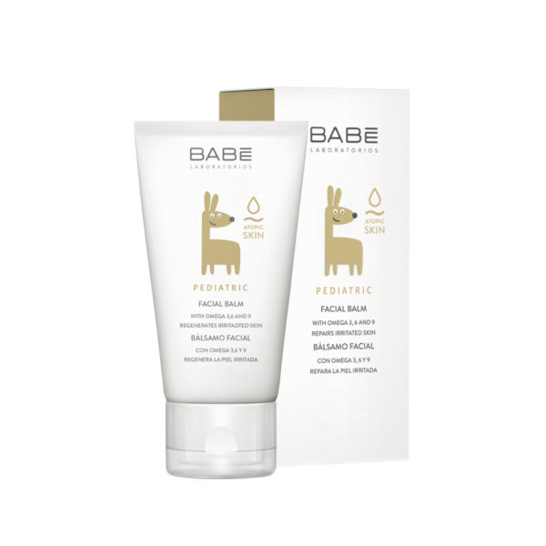 BABE Laboratorios Pediatric Atopic Dječji balzam za lice za atopičnu kožu 50 ml