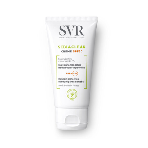 SVR Sebiaclear krema SPF50 za zaštitu masne kože 50 ml