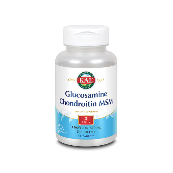 Kal Glukozamin kondroitin MSM 60 tableta