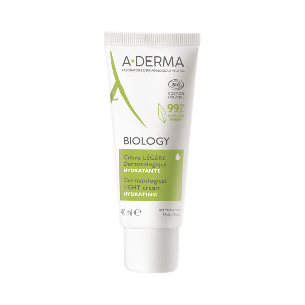 A-Derma Biology dermatološka lagana hidracijska krema za lice 40 ml