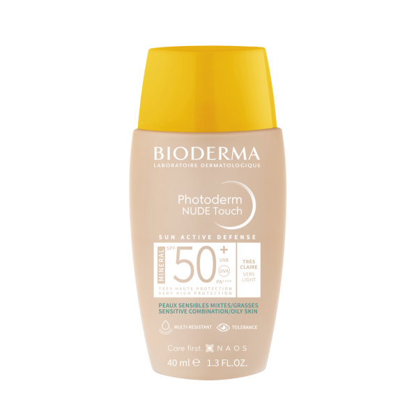 Bioderma Photoderm Nude touch SPF50+ tonirana krema za lice jako svijetla nijansa 40 ml